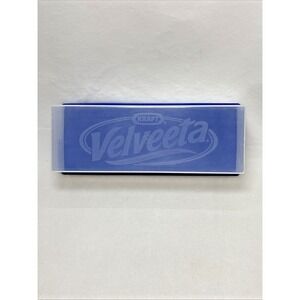 Kraft Velveeta Cheese Box Keeper Storage Container Blue Plastic 2 lb Block